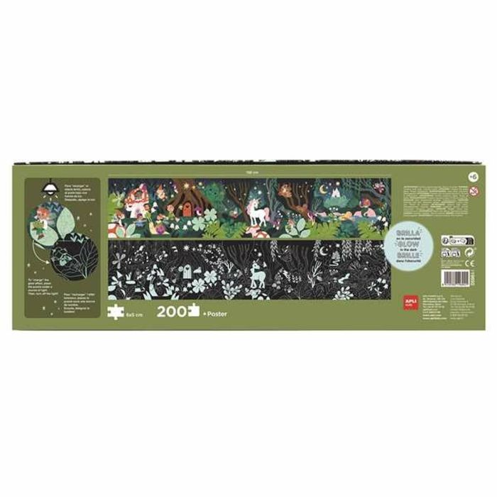 Puzzle Apli Glow In The Dark 200 Pièces 3