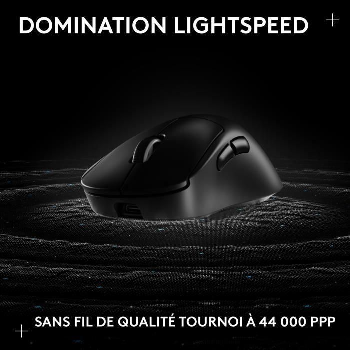 Souris gamer - sans fil - Logitech - G Pro X Superlight 2 DEX - Noir 4