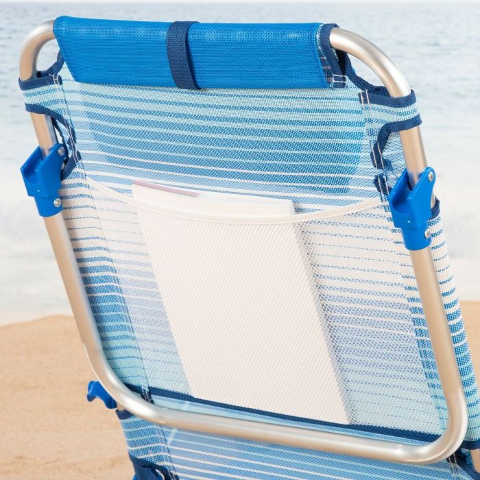 Chaise de Plage Aktive 51 x 76 x 45 cm (2 Unités) 2 Chaise de Plage Aktive 51 x 76 x 45 cm (2 Unités) 2