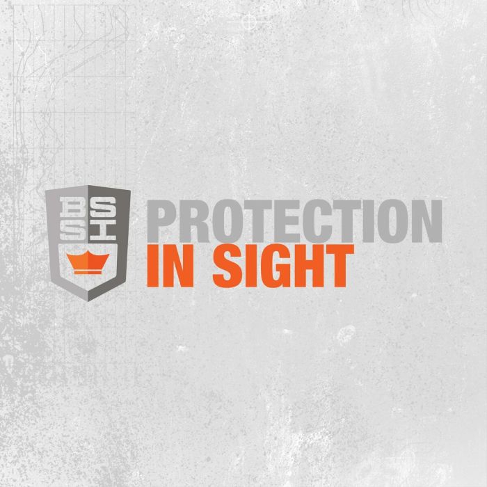 Lunettes de Protection Bollé Rush Small Copper Noir Transparent Polycarbonate 1