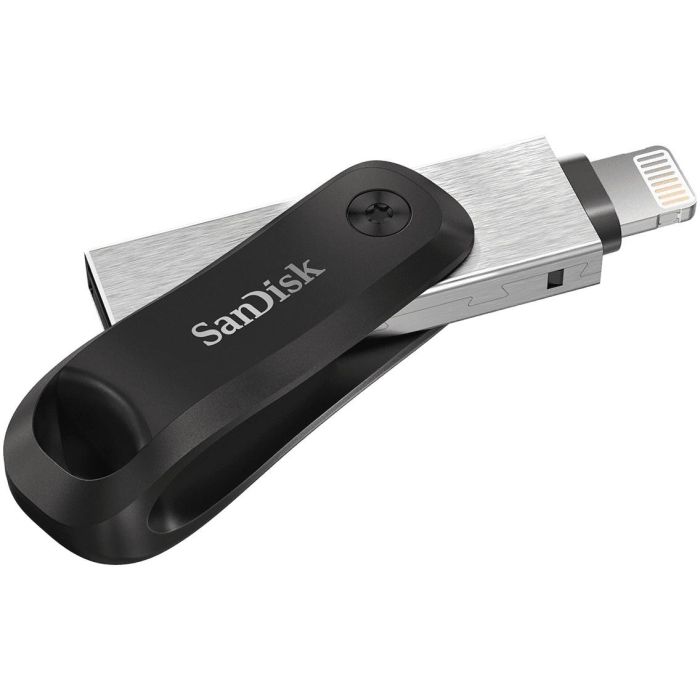 STICK 64GB USB 3.1 Sandisk iXpand Go Apple Lightning black/silver 2 STICK 64GB USB 3.1 Sandisk iXpand Go Apple Lightning black/silver 2