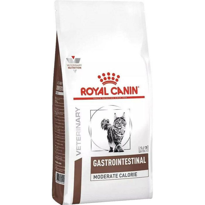 Aliments pour chat Royal Canin Gastro Intestinal Moderate Calorie Adulte Poulet Oiseaux 2 Kg