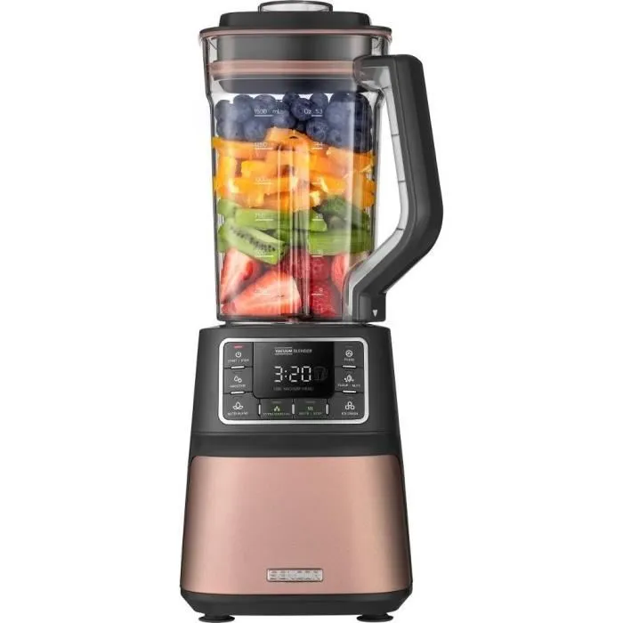 Sencor SBU 7875RS Blender Sous Vide Super Blender - Mélangeur Automatique 1500W 8 Lames Titane 1.5L, Extraction Maxima Nutriments, 7 Programmes, Lavable Lave-vaisselle