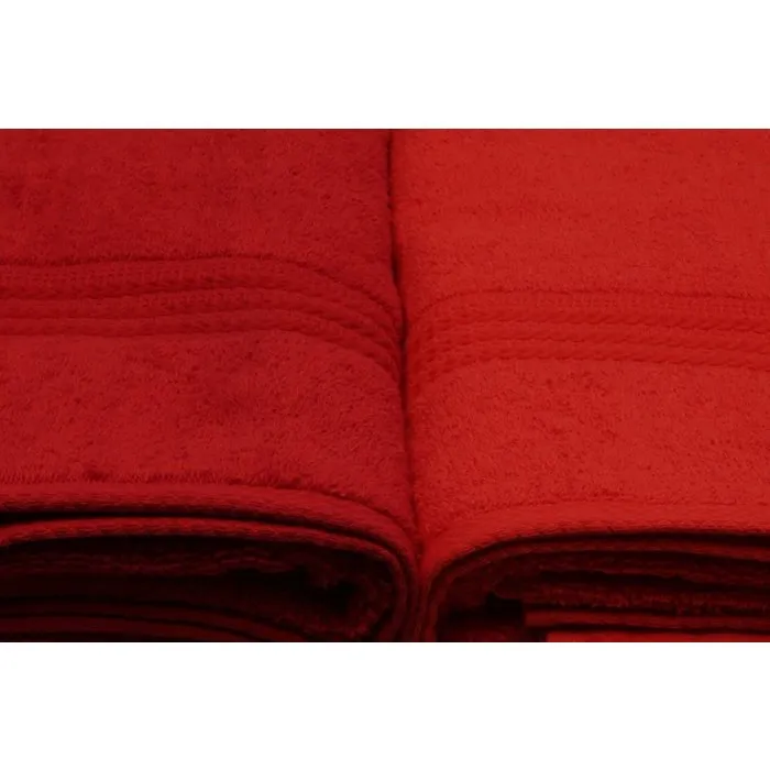 4 Serviettes de bain 70 x 140 cm en Coton 100% - Absorbantes et Douces - Orange 4 Serviettes de bain 70 x 140 cm en Coton 100% - Absorbantes et Douces - Orange