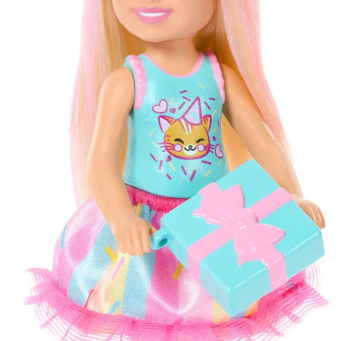 Barbie - Poupee Chelsea Celebration Anniversaire - Jouet Enfant 3 ans avec Accessoires Festifs - JJB37 Barbie - Poupee Chelsea Celebration Anniversaire - Jouet Enfant 3 ans avec Accessoires Festifs - JJB37