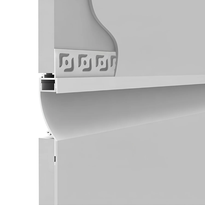 Profilé Aluminium 2 Mètres Intégration Murale Escayole/Pladur 18.5x15.5 1 Profilé Aluminium 2 Mètres Intégration Murale Escayole/Pladur 18.5x15.5 1