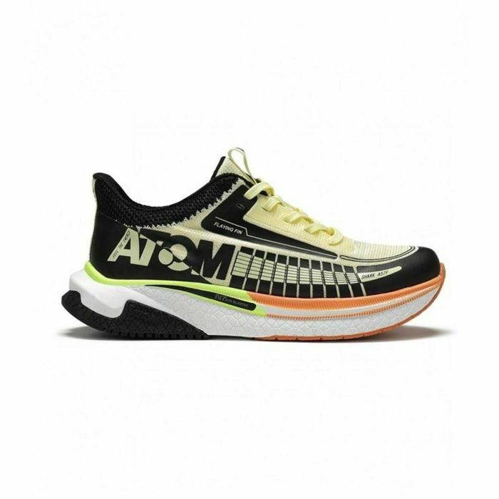 Chaussures de Running pour Adultes Atom AT134 Jaune Noir Homme 0 Chaussures de Running pour Adultes Atom AT134 Jaune Noir Homme 0