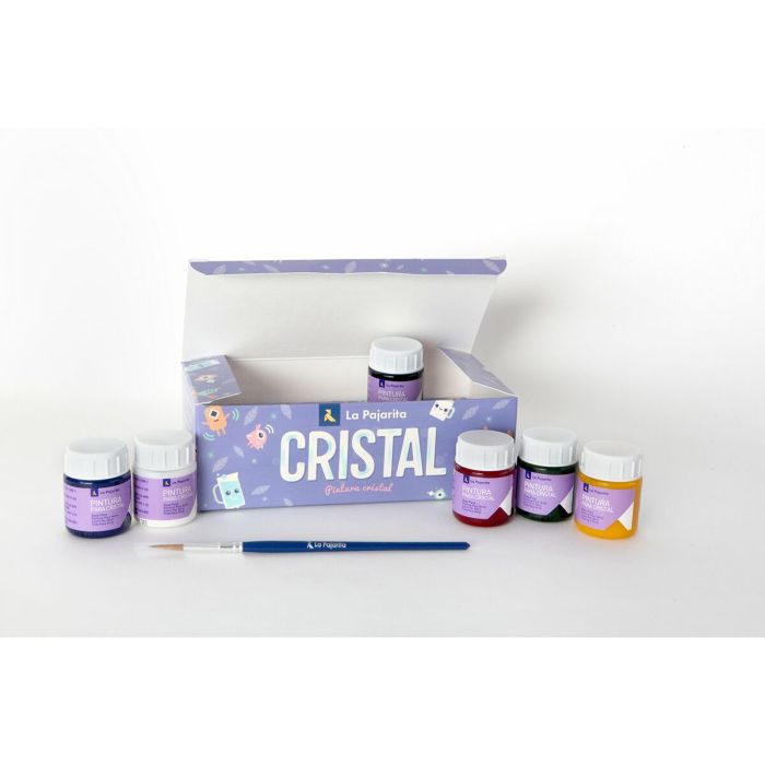 Gouache La Pajarita Crystal 6 Pièces Multicouleur 2 Gouache La Pajarita Crystal 6 Pièces Multicouleur 2
