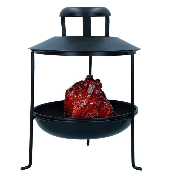 Radiateur Ambients Lumière LED Charbon Décoratif 22 x 30 x 22 cm (2 Unités) 1 Radiateur Ambients Lumière LED Charbon Décoratif 22 x 30 x 22 cm (2 Unités) 1