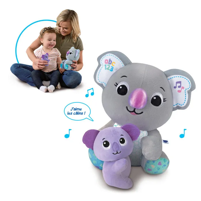 VTech Baby - Maman Koala Câlins - Jouet éducatif interactif pour bébé 9-36 mois - Apprentissage lettres, chiffres, couleurs, émotions, musique VTech Baby - Maman Koala Câlins - Jouet éducatif interactif pour bébé 9-36 mois - Apprentissage lettres, chiffres, couleurs, émotions, musique