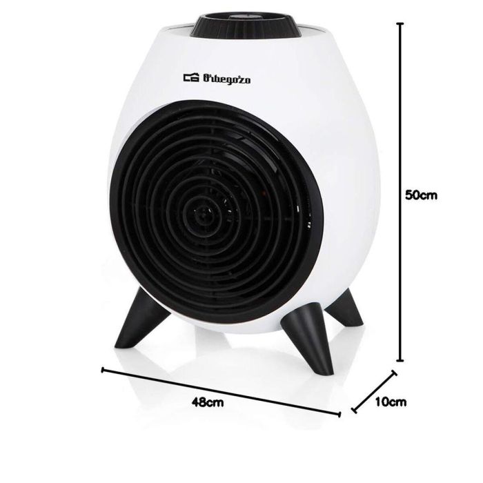 Chauffage Orbegozo 17365 Noir 1000 W 2000 W 1