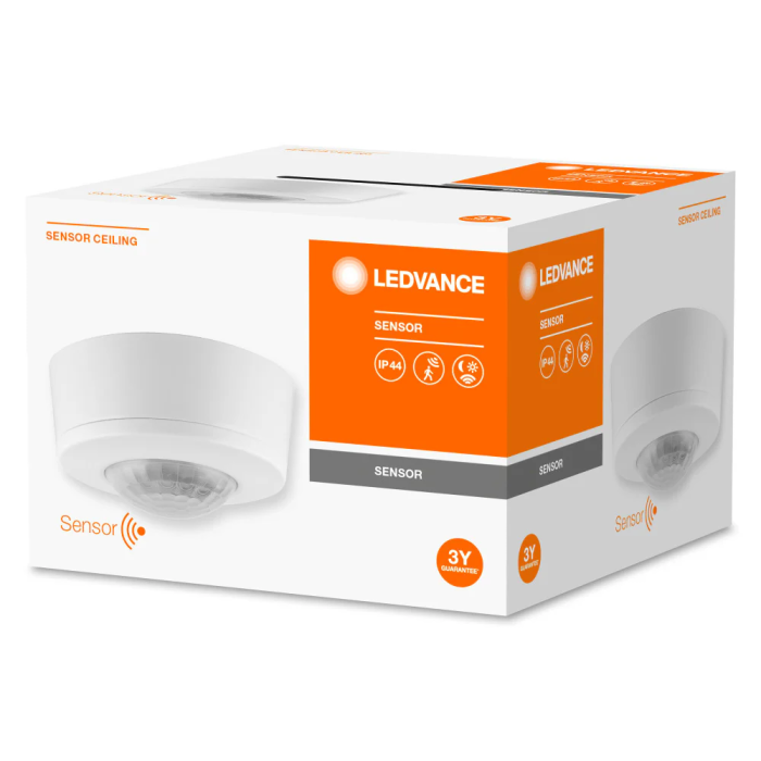 Ledvance LVE-4058075244719 Détecteur LED Plafond 360° IP44 1 Ledvance LVE-4058075244719 Détecteur LED Plafond 360° IP44 1