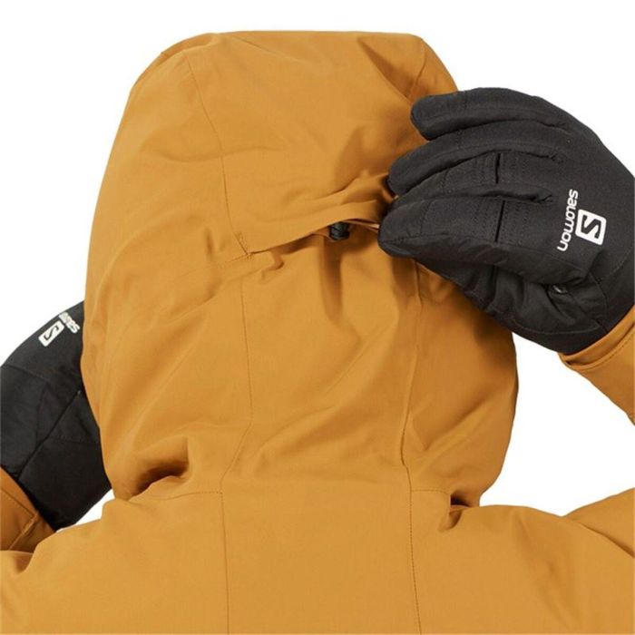 Anorak de ski Salomon LC1583400 Doré Homme 4