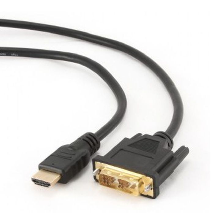 Adaptateur HDMI vers DVI GEMBIRD 5m, HDMI/DVI, M/M Noir 5 m 8