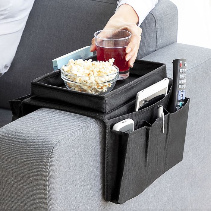 Plateau pour canapé avec télécommande InnovaGoods 0 Plateau pour canapé avec télécommande InnovaGoods 0