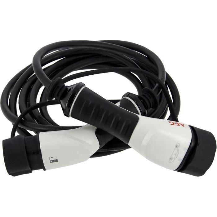 Câble de charge véhicules électriques & hybrides - AEG - Type 2 - Câble triphasé 16A 480V AC - Jusqu a 11Kw - Longueur : 5m 2