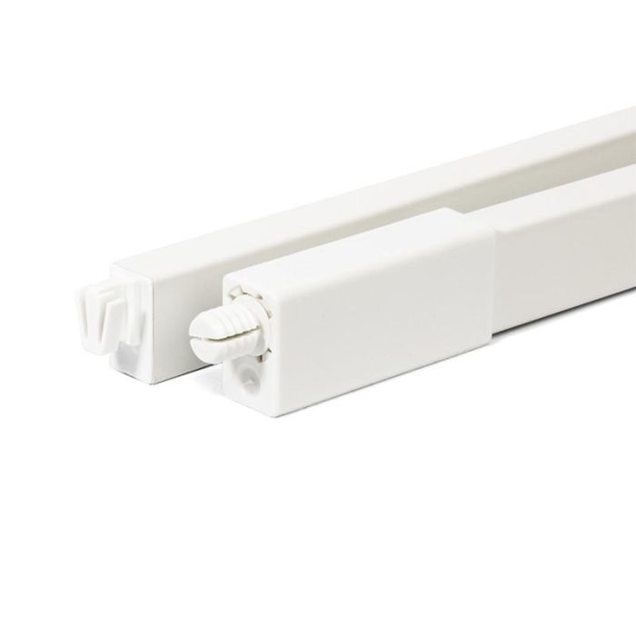 Juego De Varillas Rectangulares Para Cajón Qube Acabado Blanco Medida Cajón 300 Herrajes Alk 1