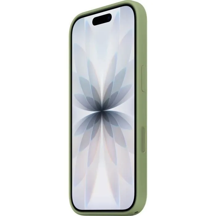 Apple iPhone 17 Coque en silicone avec MagSafe Light Moss