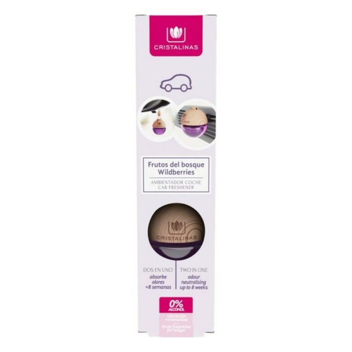Désodorisant Pour Voiture Cristalinas Fruits des bois (6 ml) 2 Désodorisant Pour Voiture Cristalinas Fruits des bois (6 ml) 2