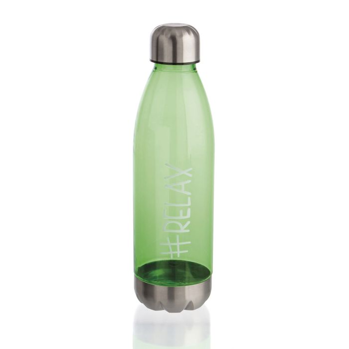 Bouteille d'eau Quid Quidate Vert Plastique 750 ml (24 Unités) 2