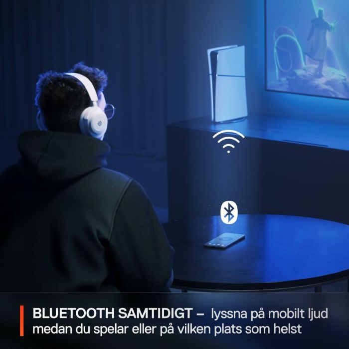 Casques avec Microphone SteelSeries Arctis Nova 7P Blanc 30