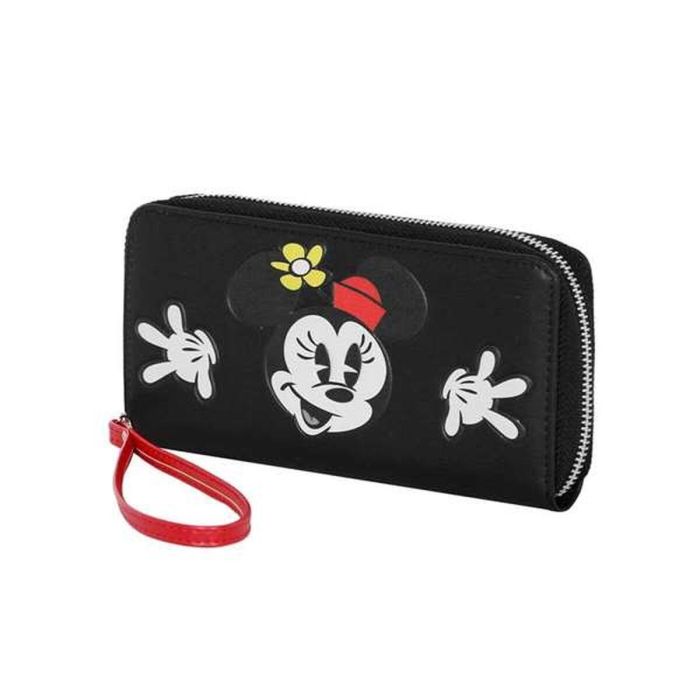 Portefeuille Minnie Mouse Noir 3 Portefeuille Minnie Mouse Noir 3