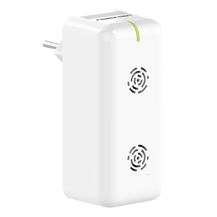 Répulsif Ultrasons d'insectes et de Rongeurs Mini Radarcan Blanc