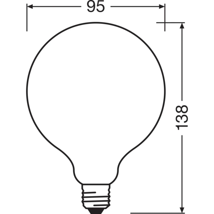 Ledvance/Osram Ampoule LED Classic E27 11W 1521Lm 2700K 300° IP20 Regulable [LVE-4099854060793] 2
