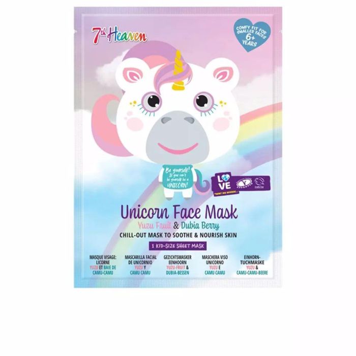 7Th Heaven Animal Unicorn Face Mask