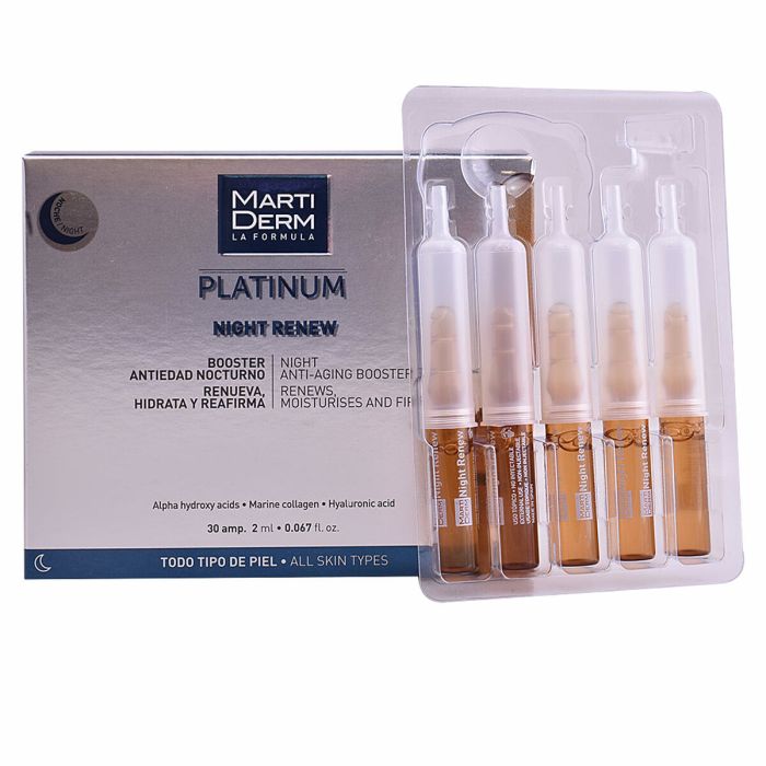 Ampoules Martiderm Platinum Night Renew 1 Ampoules Martiderm Platinum Night Renew 1