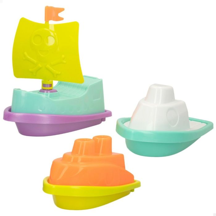 Set de jouets de plage Colorbaby 3 Pièces Bateau polypropylène (12 Unités) 3