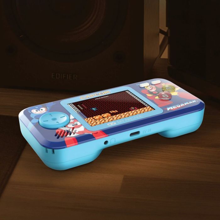 Console de Jeu Portable My Arcade Pocket Player PRO - Megaman Retro Games Bleu 2 Console de Jeu Portable My Arcade Pocket Player PRO - Megaman Retro Games Bleu 2