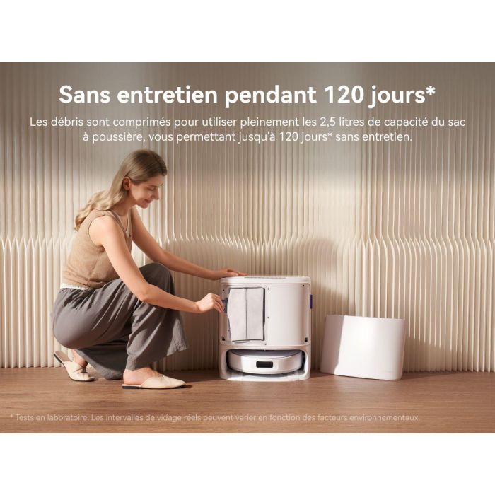 Aspirateur robot laveur - NARWAL - Freo X10 Pro - 11000 Pa - Blanc 3