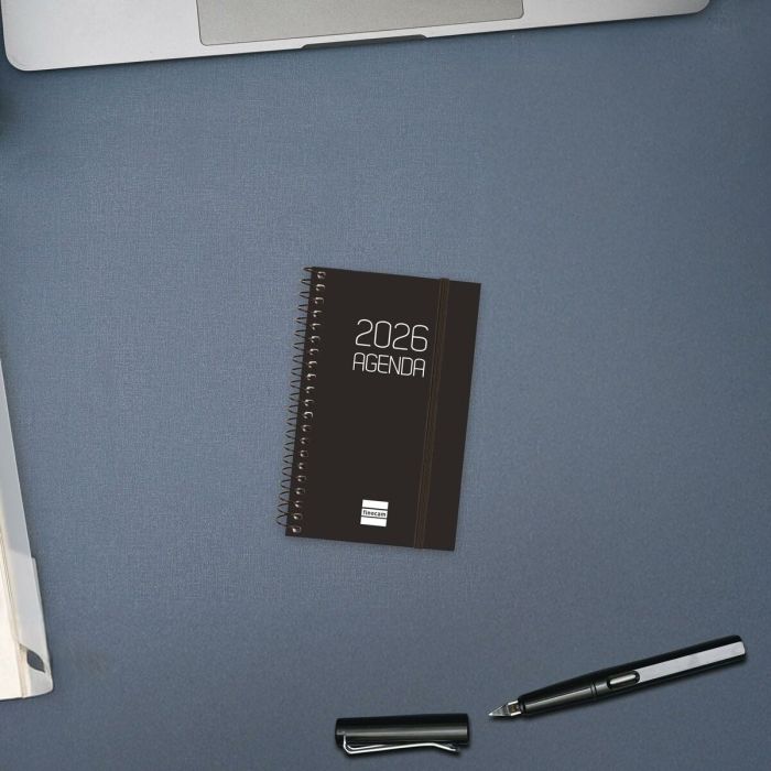 Agenda Finocam OPAQUE Noir Mini 7,9 x 12,7 cm 2026 5 Agenda Finocam OPAQUE Noir Mini 7,9 x 12,7 cm 2026 5