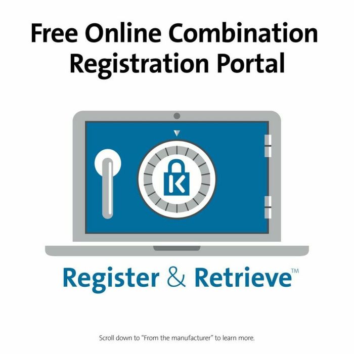 Serrure à combinaison Kensington ClickSafe Acier au carbone 2