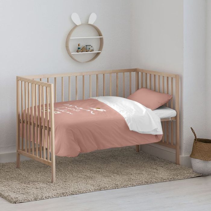 Housse de Couette Kids&Cotton Xalo Big Rose 115 x 145 cm 1