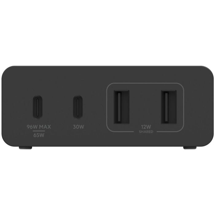 Belkin 108W 4-Port GaN, 2x USB-C, 2x USB-A, 2m Netzkabel, blk 2 Belkin 108W 4-Port GaN, 2x USB-C, 2x USB-A, 2m Netzkabel, blk 2