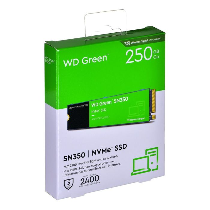 Disque dur Western Digital Green SN350 250 GB SSD 1
