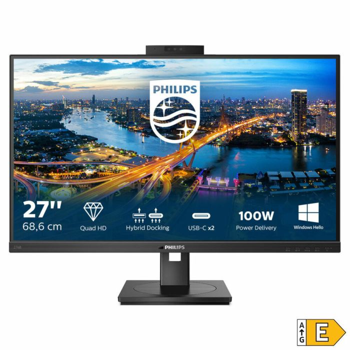Écran Philips 276B1JH/00 LCD 27" IPS LCD Flicker free 50 - 60 Hz 75 Hz 50-60 Hz 27" 5