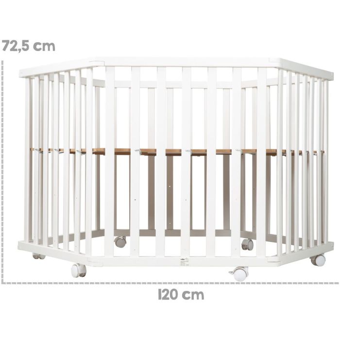 Parc de jeux ROBA Fox & Bunny Blanc Gris 66 X 19 X 70 CM 7 Parc de jeux ROBA Fox & Bunny Blanc Gris 66 X 19 X 70 CM 7