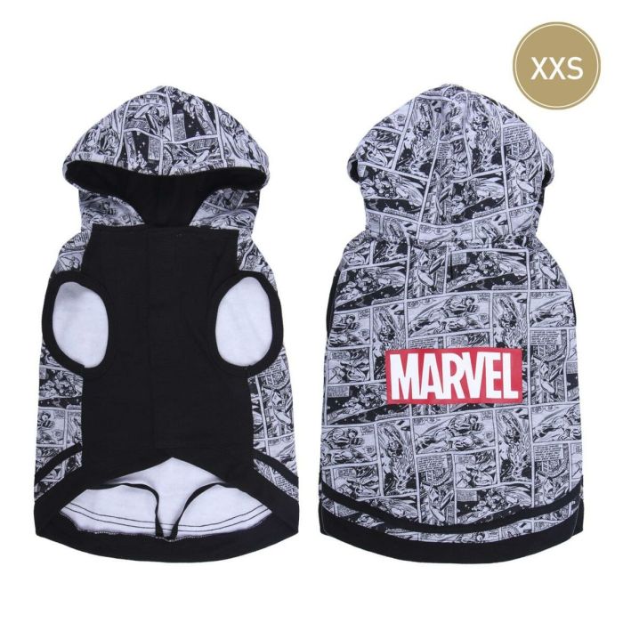 Pull pour Chien Marvel XXS Gris 6