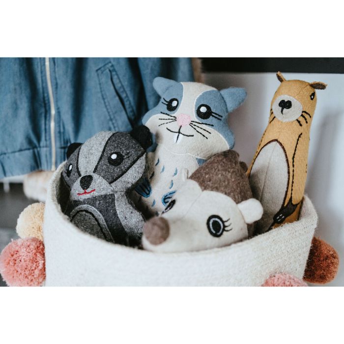 Jouet pour chien en peluche Hunter Marron 100 % Recyclado Hérisson 1 Jouet pour chien en peluche Hunter Marron 100 % Recyclado Hérisson 1