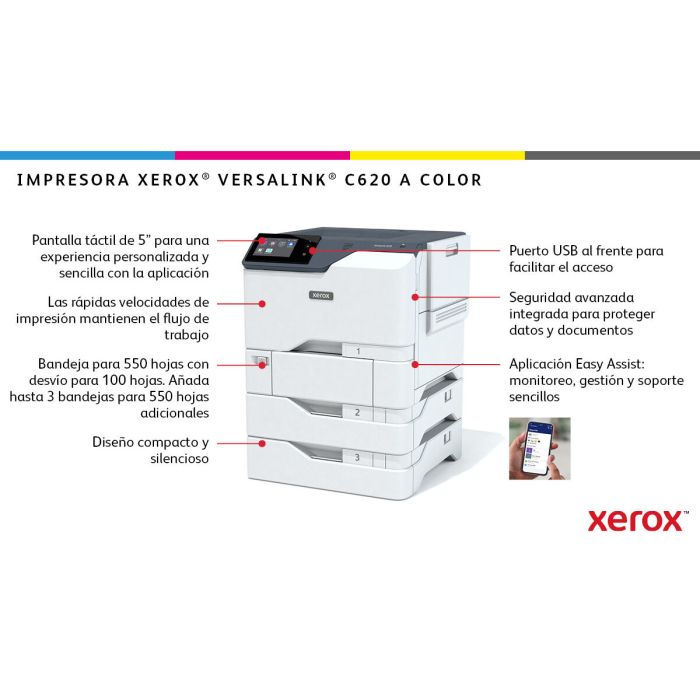 Imprimante laser Xerox C620V_DN 11