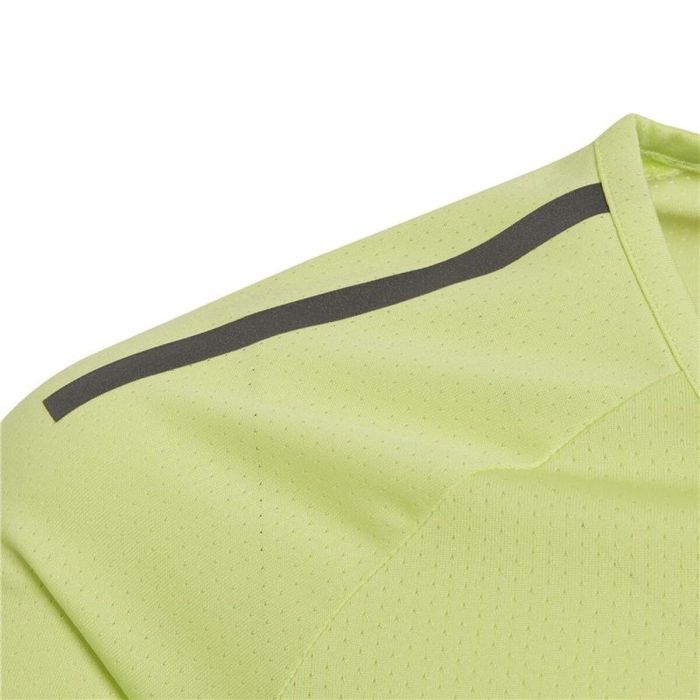 T shirt à manches courtes Enfant Adidas Training Cool tee Vert citron 3 T shirt à manches courtes Enfant Adidas Training Cool tee Vert citron 3