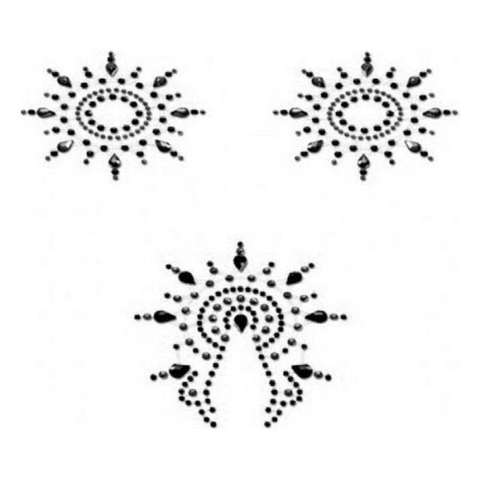 Ensemble Gloria Noir Mystim (3 pcs)