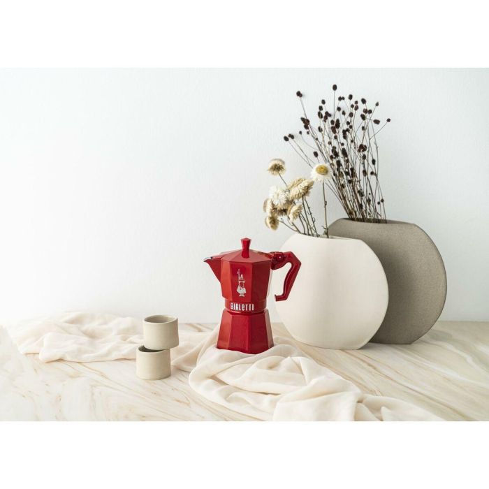 Cafetière Italienne Bialetti MOKA EXCLUSIVE Rouge Aluminium 3 Tasses 3