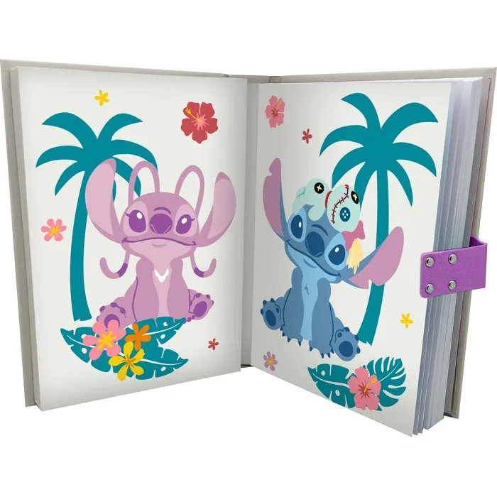 Kids Licensing Agenda Secret Stitch avec Code - À partir de 5 ans - Fonctionne avec Piles LR44 Incluses