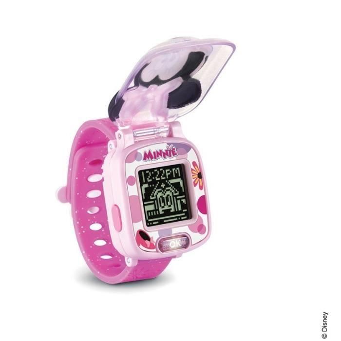 Montre-Jeu Interactive de Minnie - VTECH - Rose - Pour Enfant de 3 Ans et Plus 4