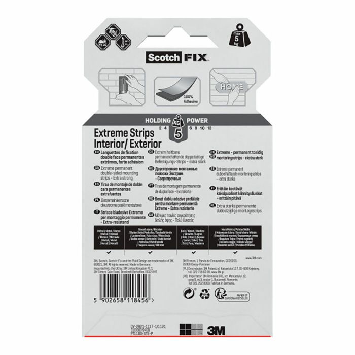 Ruban adhésif double face Scotch 1 Ruban adhésif double face Scotch 1