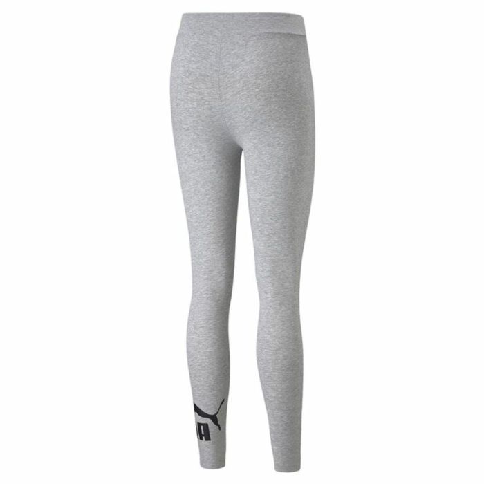 Leggings de Sport pour Femmes Puma Essentials Logo Gris clair 4 Leggings de Sport pour Femmes Puma Essentials Logo Gris clair 4